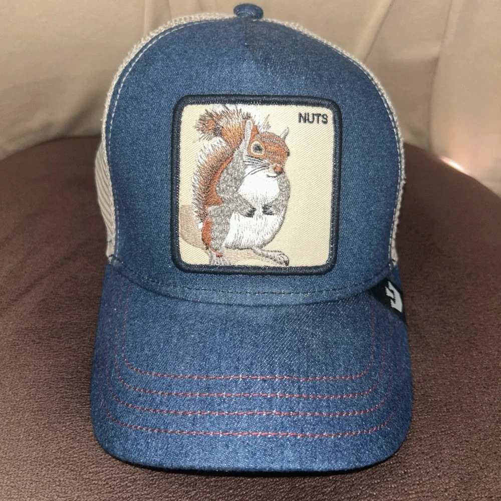 Goorin Bros Beige Trucker Hat - Picture 1 of 6
